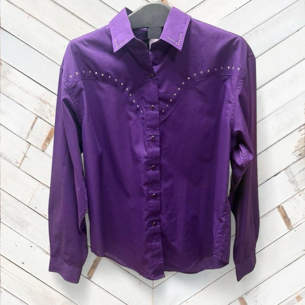 Purple Long Sleeve Women's Top